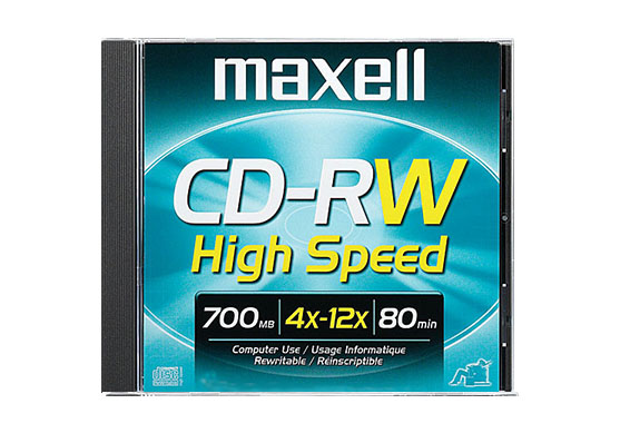Photo: MAXELL CD-RW 700MB/80MIN/12X (22127014) GE