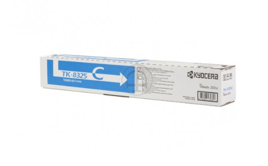 Photo: KYOCERA TONER TK-8325C POUR TASKalfa 2551 ci/ 1T02NPCNL0 GE
