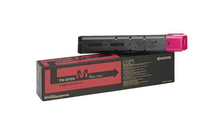 Photo: KYOCERA TONER TK-8705M POUR TA-6550ci/6551ci / TA-7550ci/7551ci GE