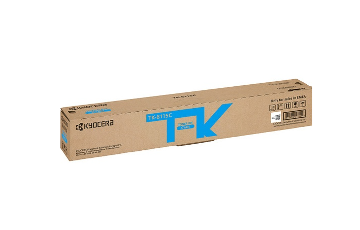 Photo: KYOCERA TONER TK8115C POUR ECOSYS M8130cidn (1T02P3CNL0) GE