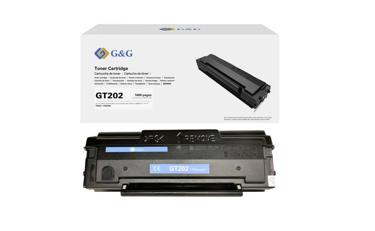 Photo: G&G TONER GT202 EV POUR P2022w/M2022nw (G&G -GT202 EV) G&G