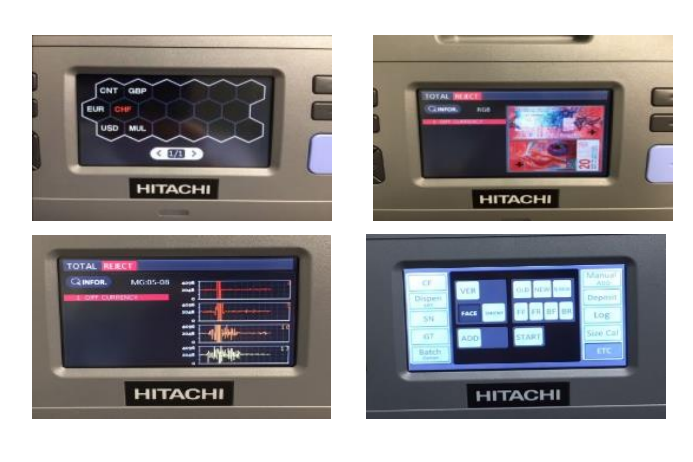 HITACHI, HITACHI iH-101 COMPTEUSE DE BILLETS PROFESSIONNELLE