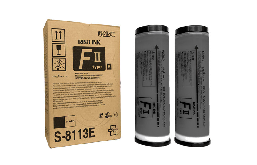 Photo: RISO CARTOUCHE ENCRE S8113E - S-8113E POUR SF5350 GE