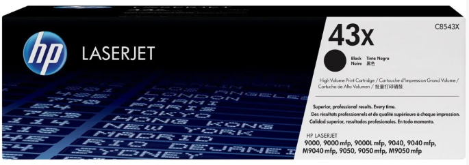 Photo: HP TONER 43X (C8543X) GE