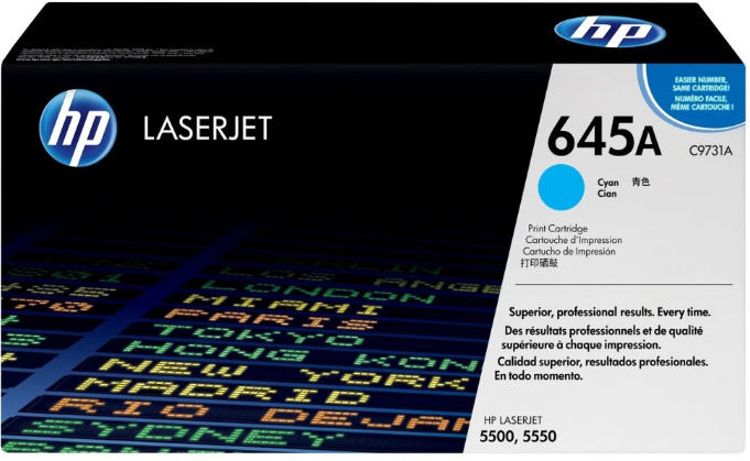 Photo: HP TONER (645A) C9731A CY GE