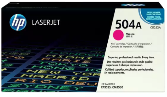 Photo: HP TONER (504A) CE253A MG GE