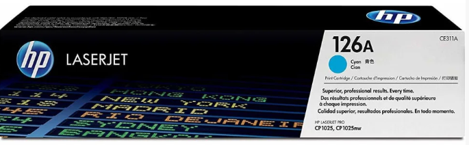 Photo: HP TONER (126A) CE311A CY GE