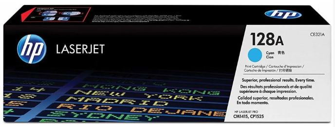 Photo: HP TONER (128A) CE321A CY GE