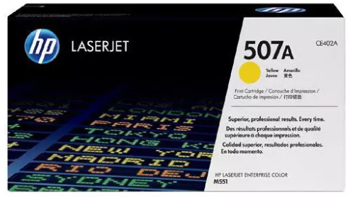 Photo: HP TONER (507A) CE402A YL GE