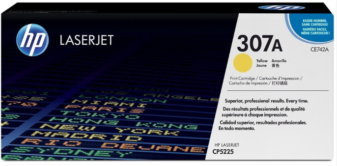 Photo: HP TONER (307A) CE742A YL GE