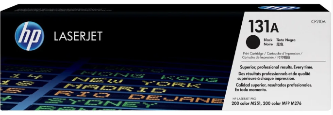 Photo: HP TONER (131A) CF210A BK GE