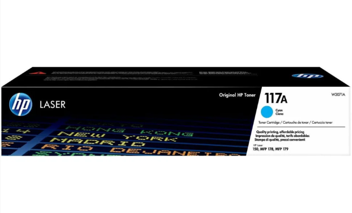 Photo: HP TONER (117A) W2071A CY GE