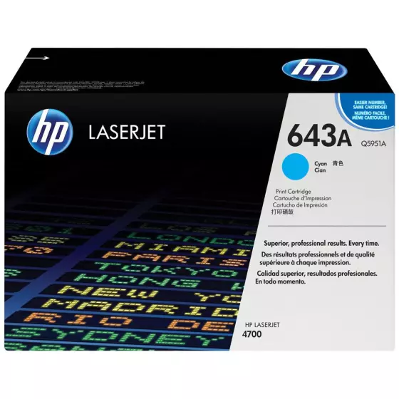 Photo: HP TONER (643A) Q5951A CY GE