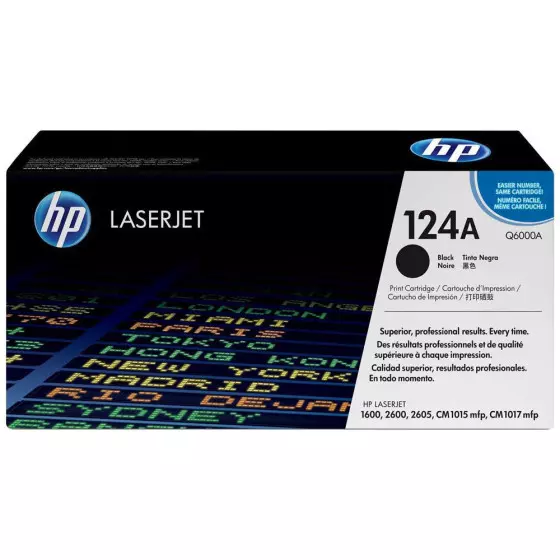 Photo: HP TONER (124A) Q6000A BK GE