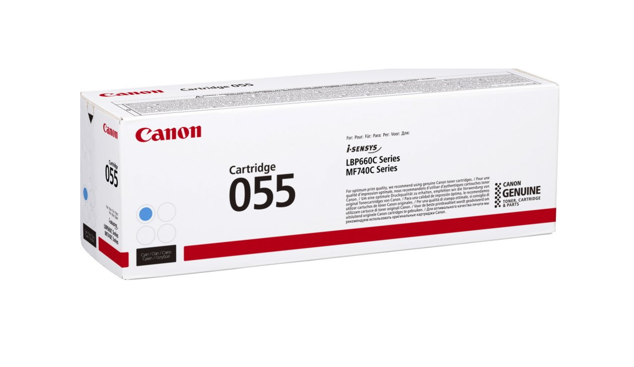 Photo: CANON TONER 055 CY POUR LBP-660 Series / MF 740 Series / 3015C002AA GE
