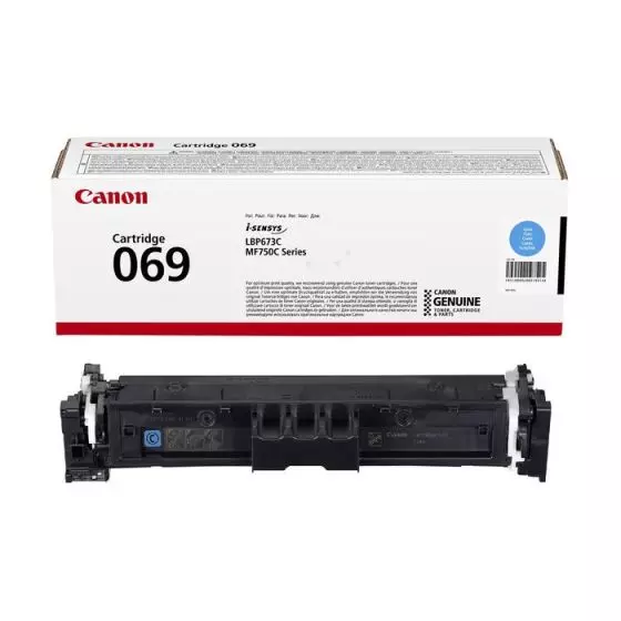 Photo: CANON TONER 069 CY POUR LBP-673cdw / MF752cdw / MF754cdw /5093C002 GE