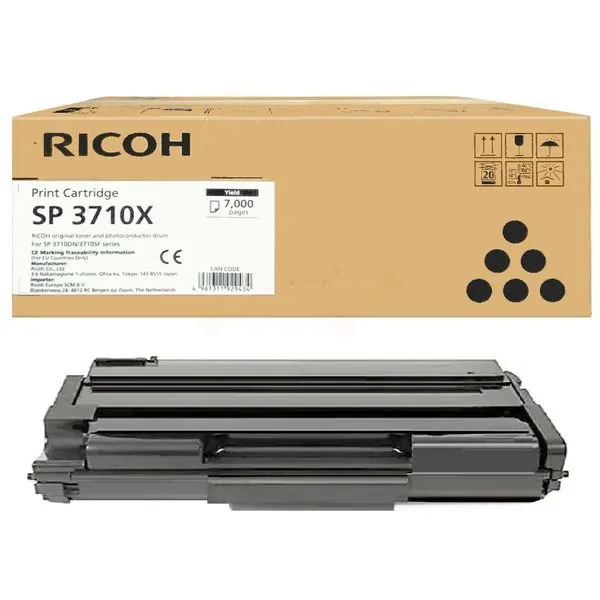 Photo: RICOH TONER SP3710X (7000 pages) /408285 GE