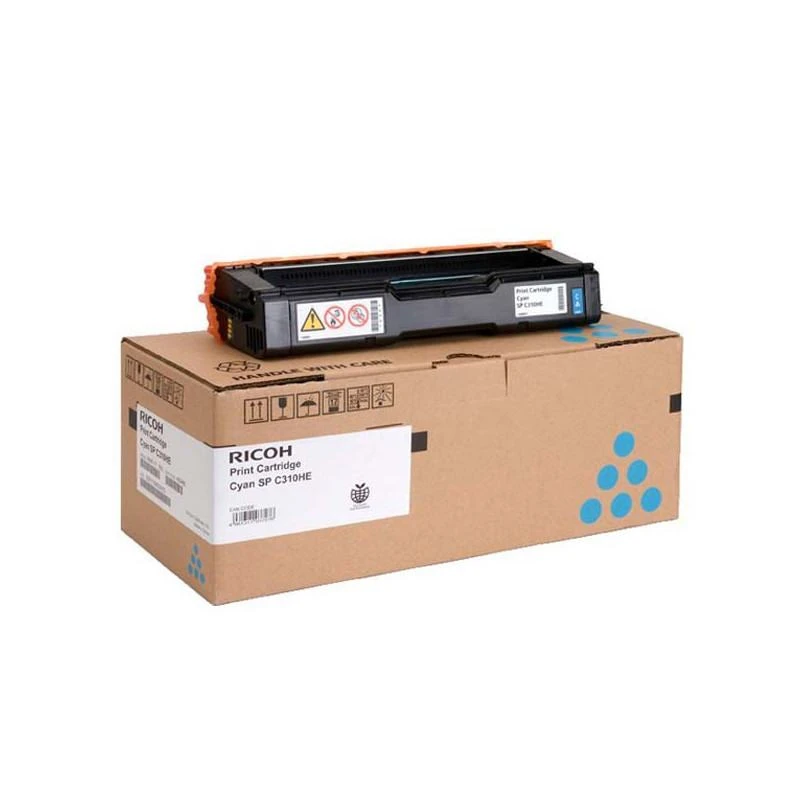 Photo: RICOH TONER SPC310 CYAN /407641 GE