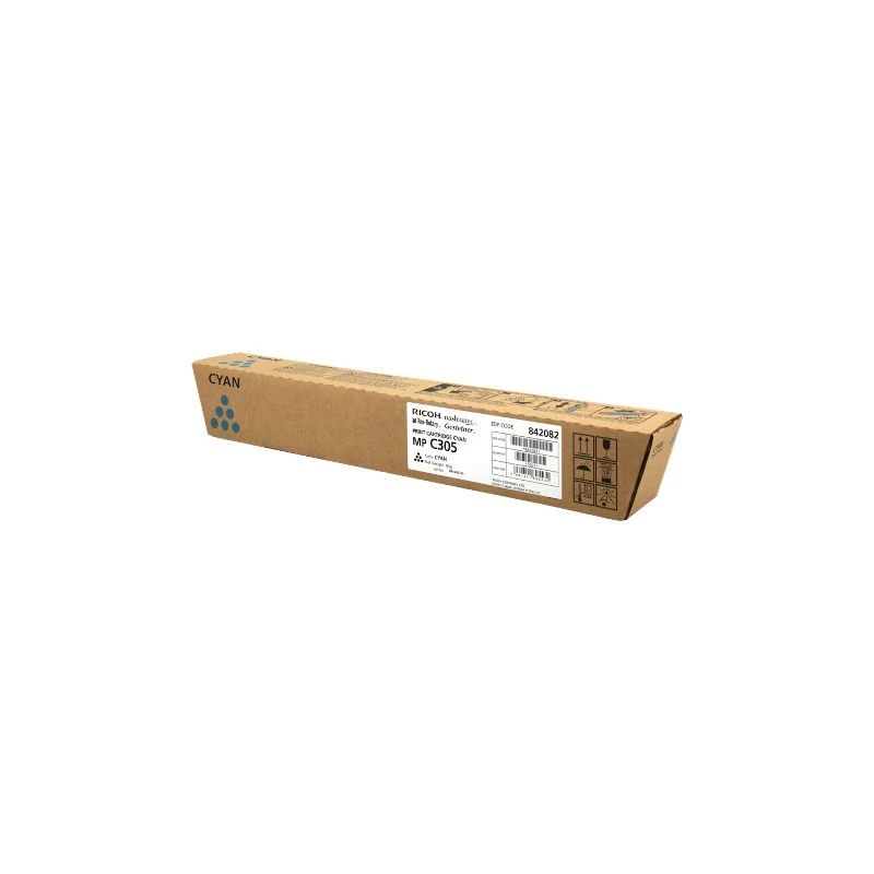Photo: RICOH TONER MPC305E CYAN (842082) GE