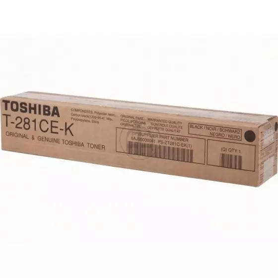 Photo: TOSHIBA TONER E-STUDIO 281C BK /T281CE-K /6AJ00000041 GE