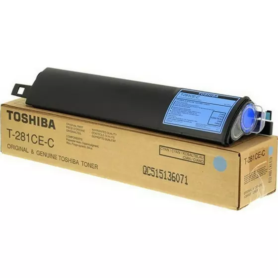 Photo: TOSHIBA TONER E-STUDIO 281C CY / T281CE-C /6AK00000046 GE