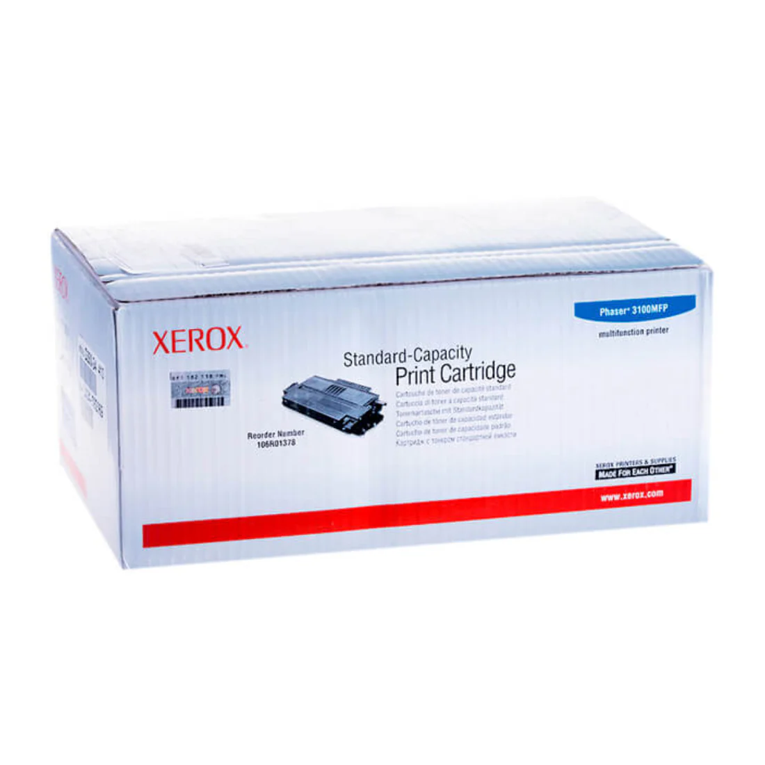 Photo: XEROX PHASER TONER 3100MFP 2.2K /106R01378 GE
