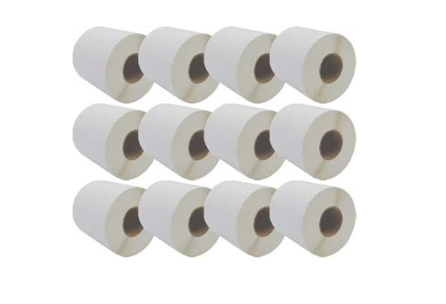Photo: ROULEAU D'ETIQUETTES UNIVERSELLE BLANC POUR GG-TD430 (RL-C-P1011-102*152*475-WT) G&G