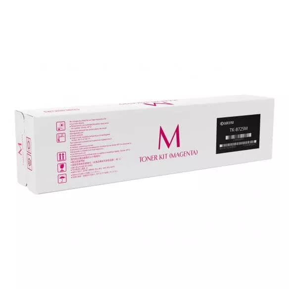 Photo: KYOCERA TONER TK-8725M POUR TASKalfa 7052ci, 8052ci MG (1T02NHBNL0) GE