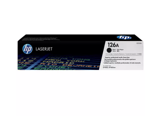 Photo: HP TONER (126A) CE310A BK GE