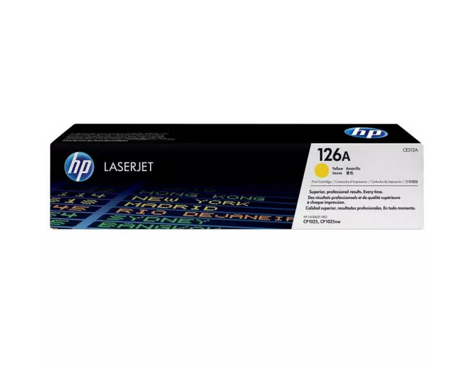 Photo: HP TONER (126A) CE312A YL GE