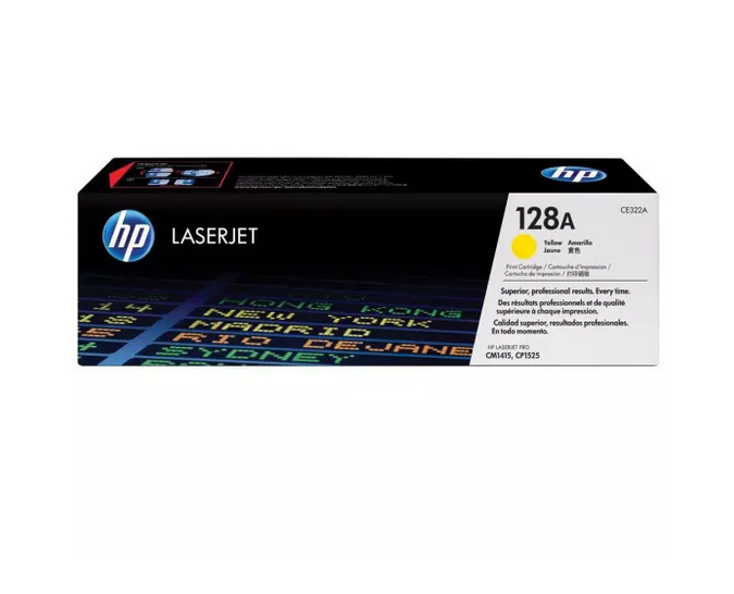 Photo: HP TONER (128A) CE322A YL GE