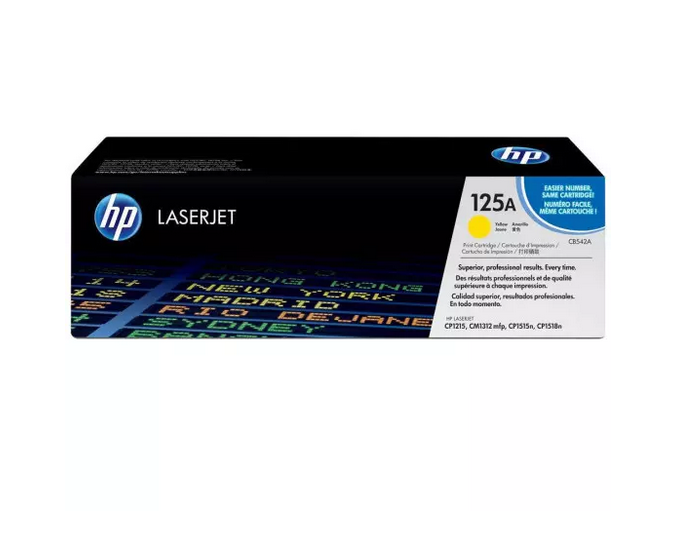 Photo: HP TONER (125A) CB542A YL GE