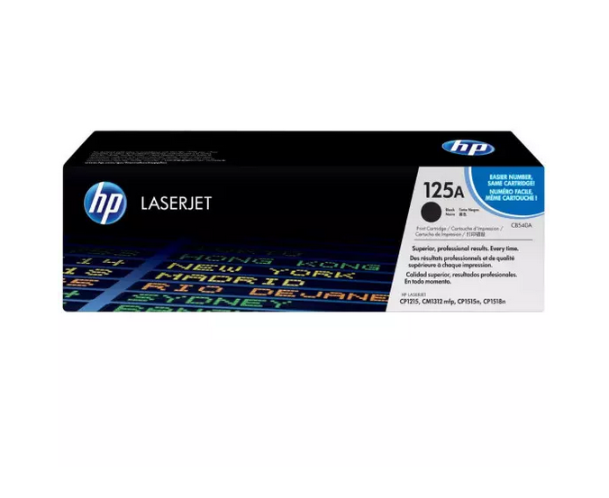 Photo: HP TONER (125A) CB540A BK GE