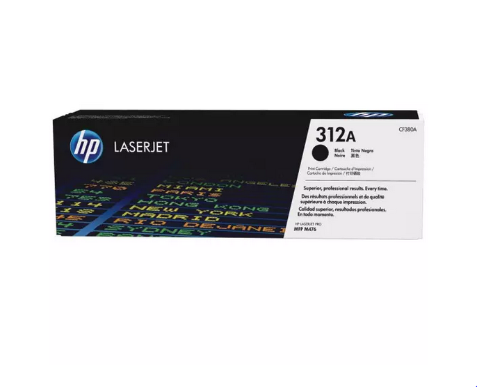 Photo: HP TONER (312A) CF380A BK GE