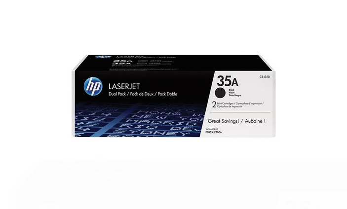 Photo: HP TONER DUAL PACK CB435AD GE