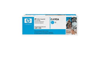 Photo: HP TONER LASERJET 4500 C4192A CYAN GE