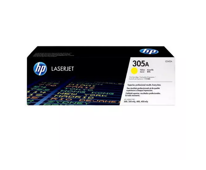 Photo: HP TONER (305A) CE412A YL GE