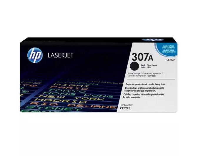 Photo: HP TONER (307A) CE740A BK GE