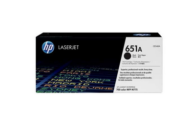 Photo: HP TONER (651A) CE340A BK GE