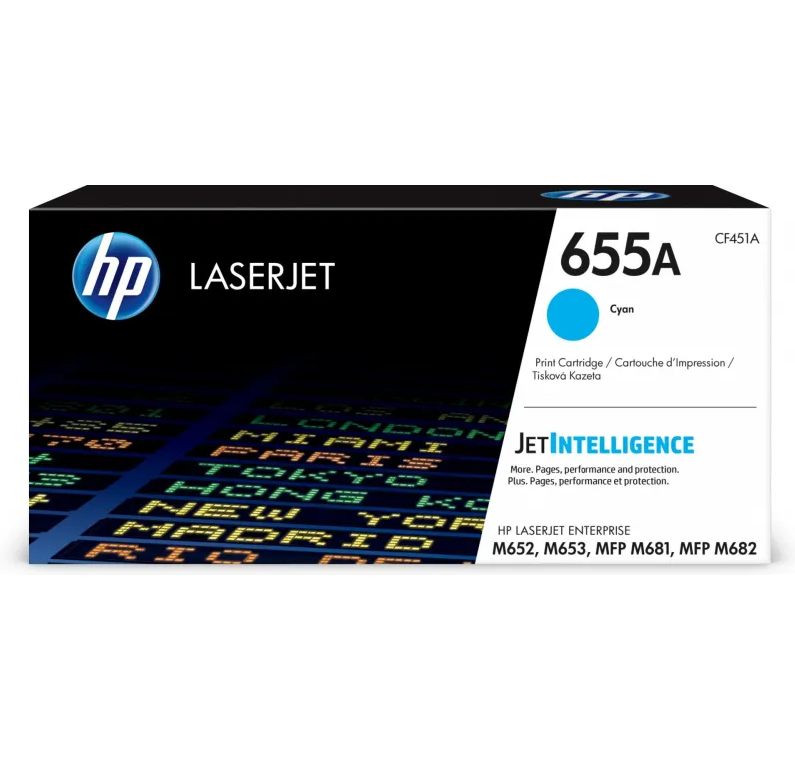 Photo: HP TONER (655A) CF451A CY GE