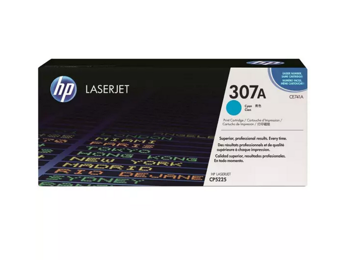 Photo: HP TONER (307A) CE741A CY GE