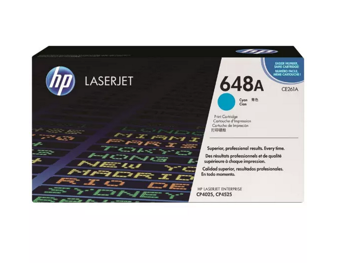 Photo: HP TONER (648A) CE261A CY GE