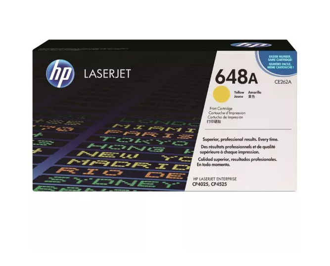 Photo: HP TONER (648A) CE262A YL GE