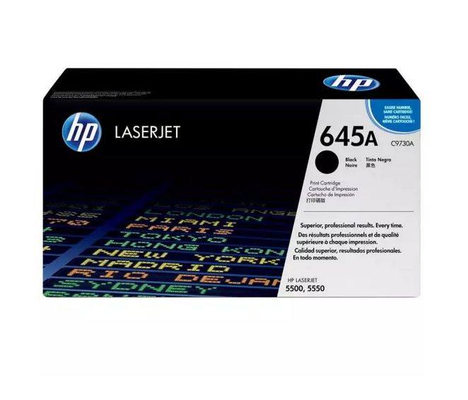 Photo: HP TONER (645A) C9730A BK GE