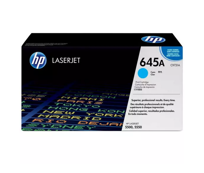 Photo: HP TONER (645A) C9731A CY GE
