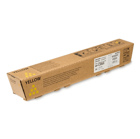 Photo: RICOH TONER SPC 840 YELLOW 22.5K /821260 GE