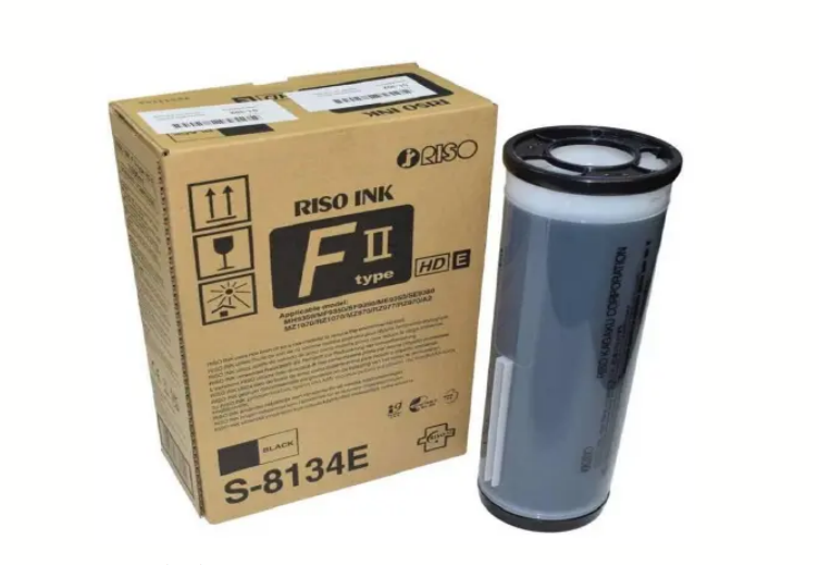 Photo: RISO INK ZTYPE HD SE/RZ970/977 - 1000ml - S8134E / S4841E / S7124E BK GE