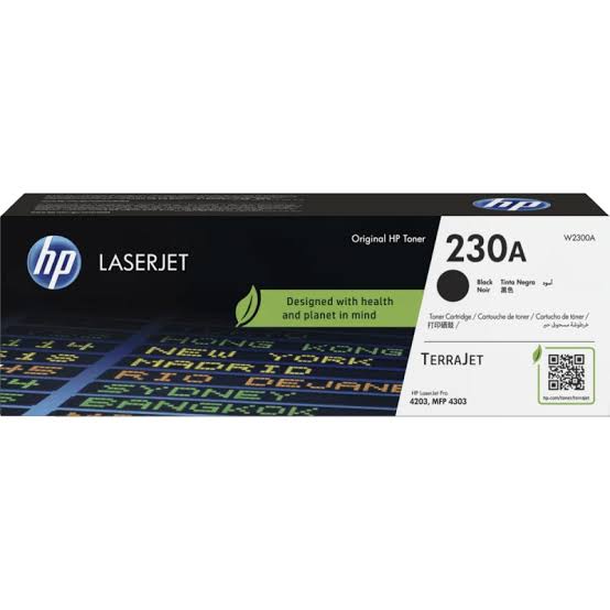 Photo: HP TONER (230A) W2300A BK GE